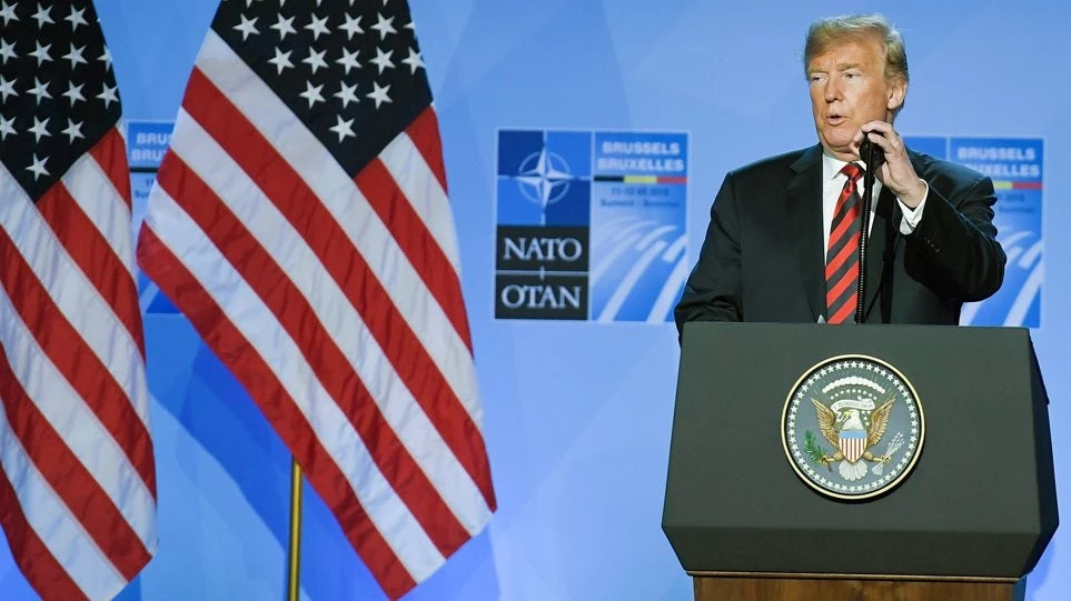 Πέρασε του Ν. Τραμπ – «Ισοπέδωσε» την Μέρκελ – Της μιλούσε με το μικρό της όνομα –  «Θα μπορούσα να βγω από το ΝΑΤΟ»